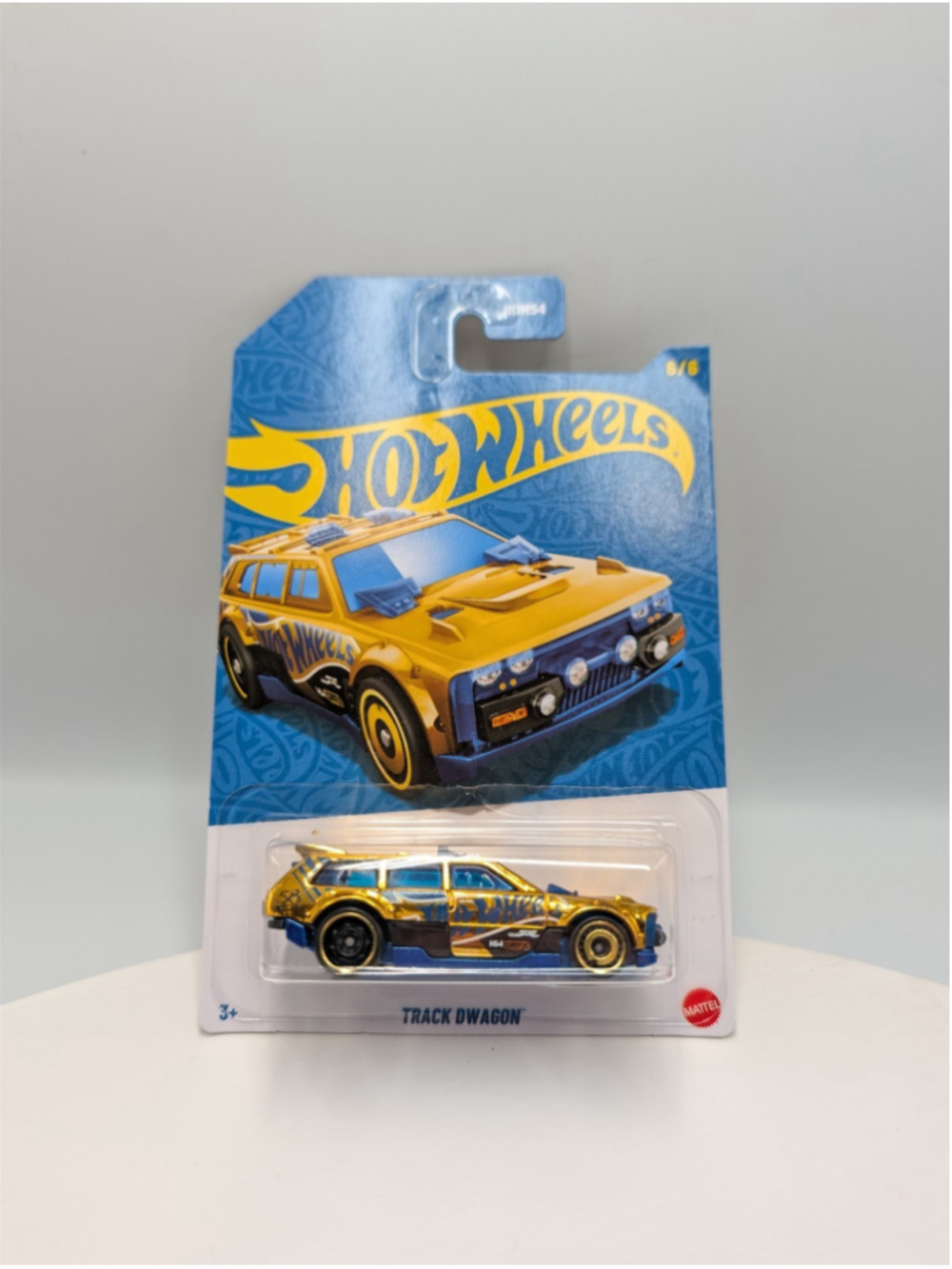 2026 Hot Wheels 58th Anniversary CHASE Track Dwagon 6/6 Blue & Gold